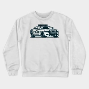 Police car Crewneck Sweatshirt